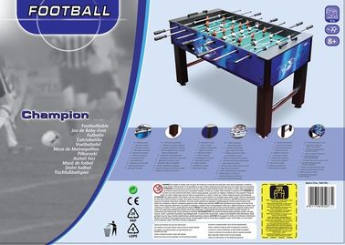 Table de jeu de football multicolore de 5 pieds Table de foot en bois confortable pour le match de kickers fournisseur