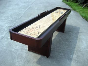 Attractive table de shuffleboard pour l' intérieur, table de shuffleboard personnalisée pour le plaisir en famille fournisseur